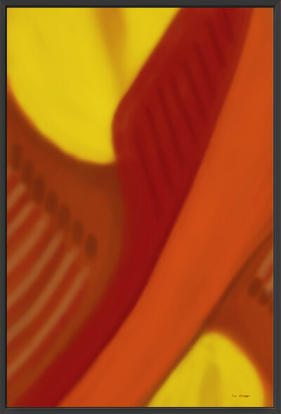 Emergence 24wx36h Inch Framed Canvas Print