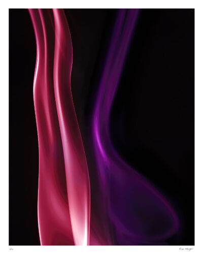Red Purple Smoke Limited Edition print.